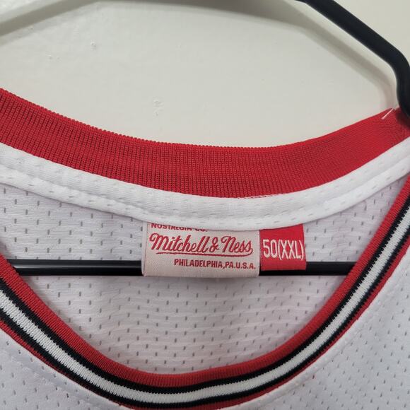 Michael Jordan Chicago Bulls NBA Basketball Jersey Mitchell Ness Mens 2XL - Picture 3 of 11